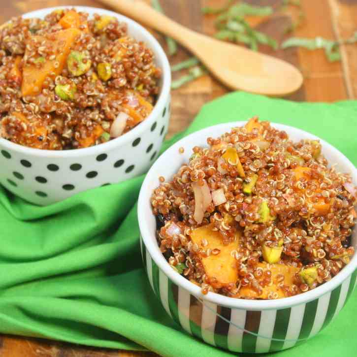 Butternut Squash - Cranberry Quinoa Salad