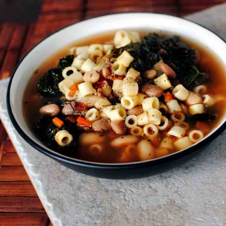 Cranberry Bean Pasta Fagioli