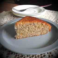 Low Fat Banana Cake (Eggless)