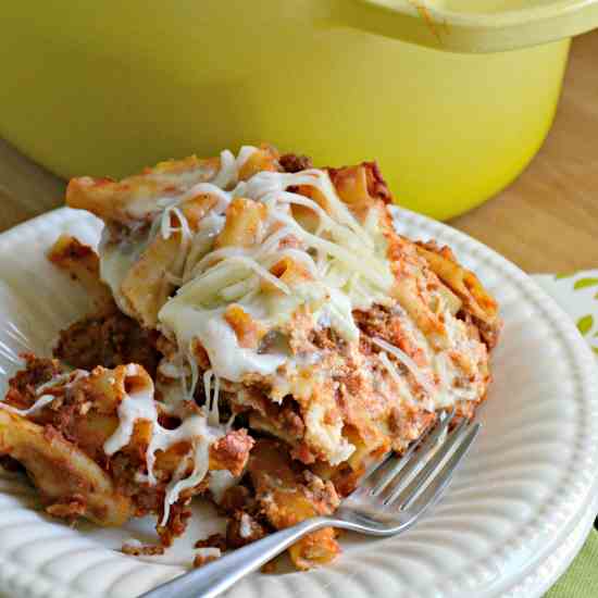 One Pot Baked Ziti