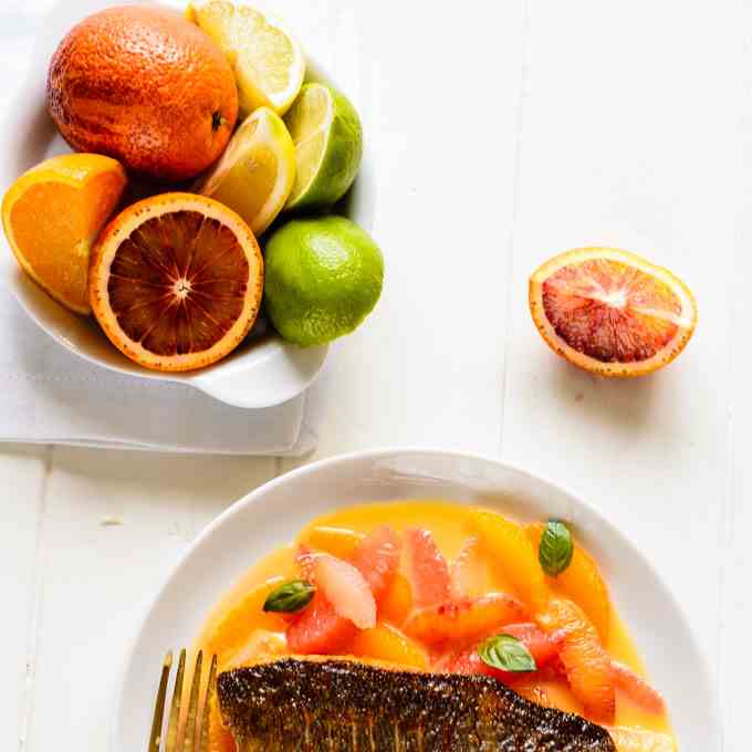 Citrus Sea Bass