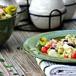 Greek Orzo Salad