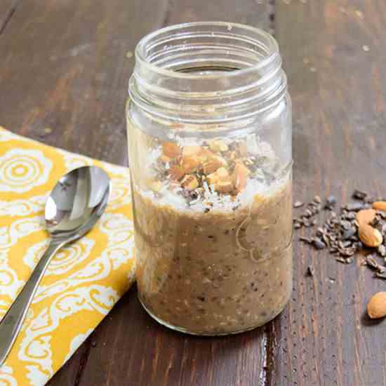 Almond Joy Overnight Oats