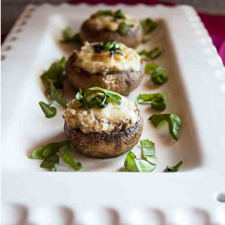 Stuffed Mushrooms with Cream Cheese