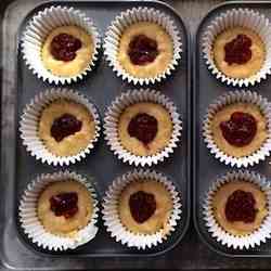 PB&J Gluten/Dairy Free Muffins