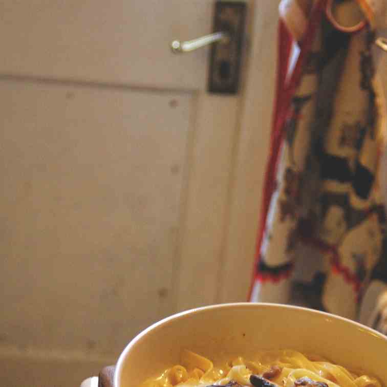 Shiitake Mushroom Tagliatelle