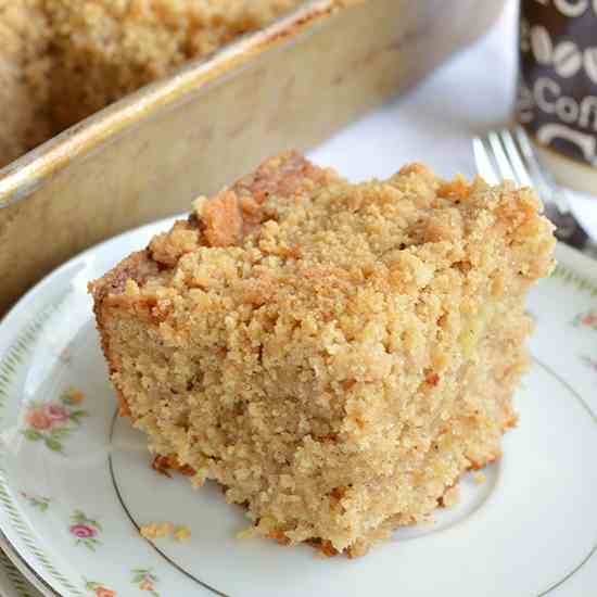 Brown Butter Banana Coffee Cake