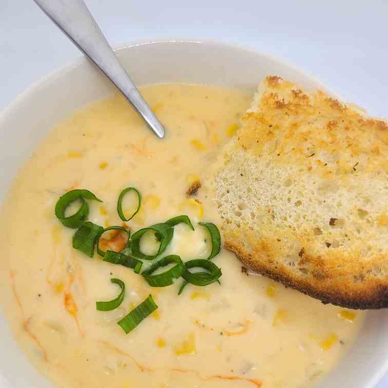 Cheesy Corn Chowder