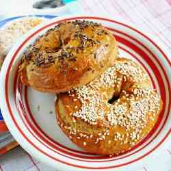 whole wheat bagels