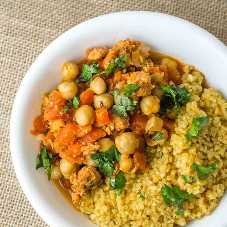 25 Minute Chickpeas - Chorizo