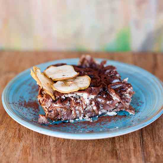 Cacao macaroni pasta