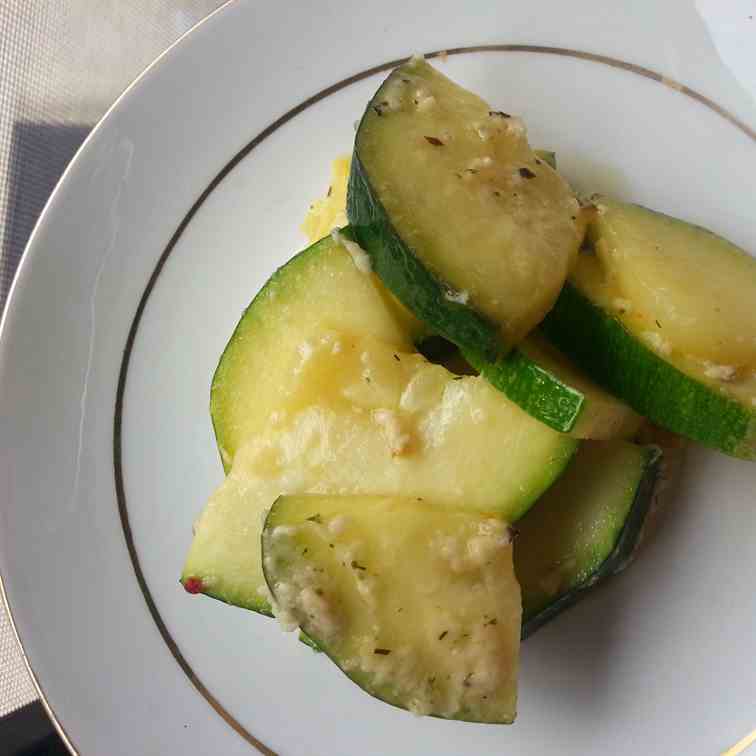 Lemon Parmesan Zucchini