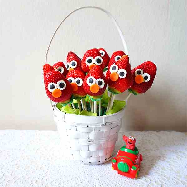 Elmo Strawberry bouquet