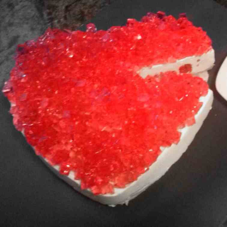 Swarovski Valentine Cake