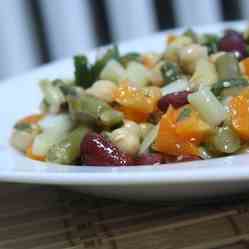 Easy 4-Bean Salad