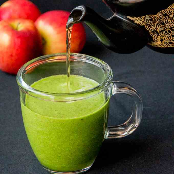 Hot Green Smoothie