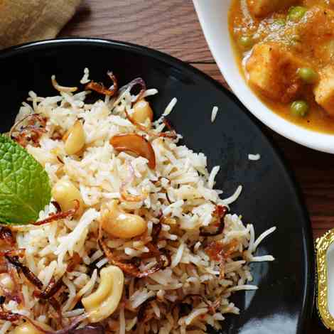 Hyderabadi Bagara rice recipe