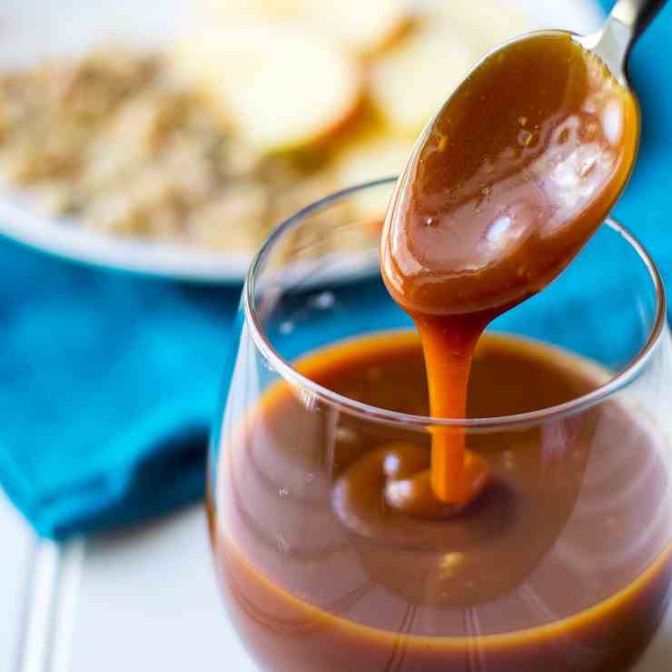 Bourbon Salted Caramel Sauce