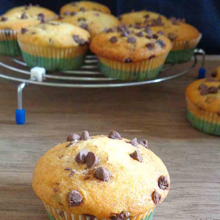 Chocolate Chip Muffins Recipe