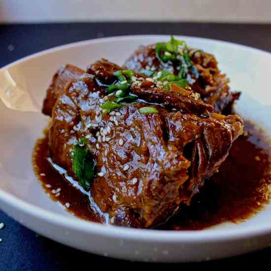 Slow Cooker Teriyaki Short Ribs