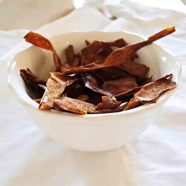 Sweet - Spiced Apple Peels