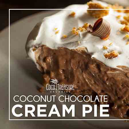 Coconut Chocolate Cream Pie