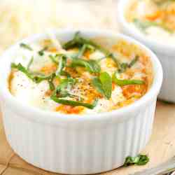 Saucy Italian Baked Eggs