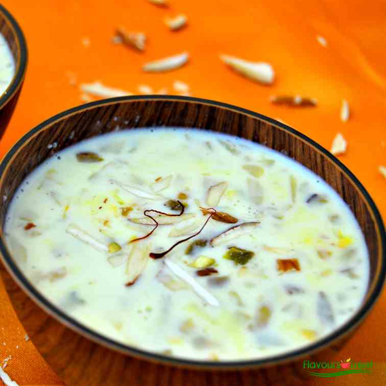 Basundi with Condensed Milk