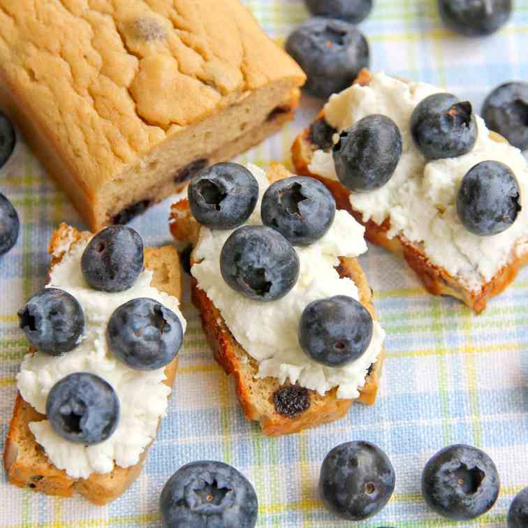Blueberry & Lemon Protein Loaves
