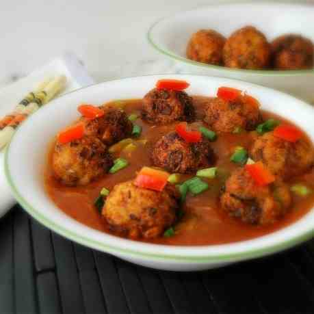 Vegetable Manchurian Gravy