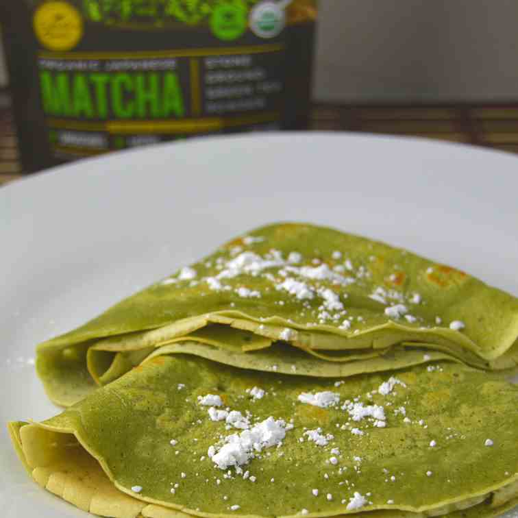 Matcha Crepes