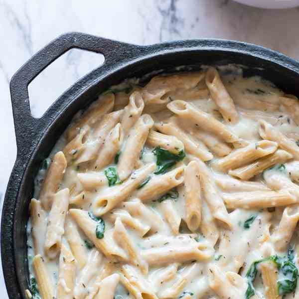 Vegan Spinach Pasta 