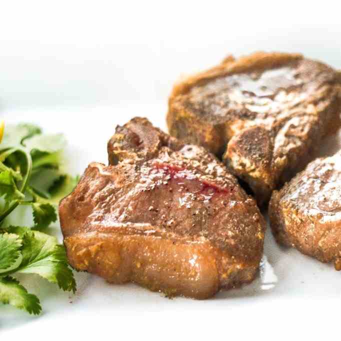 Persian Style Lamb Chops (Lamb Shashlik)