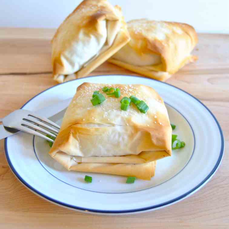 Spinach and Turkey Hand Pies