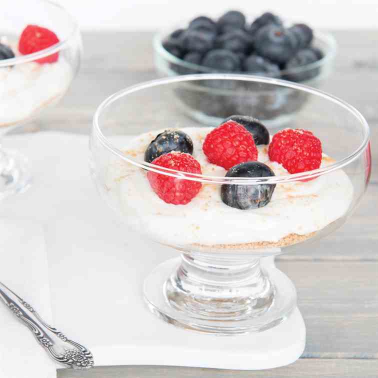 healthy, low fat, high protein cheesecake