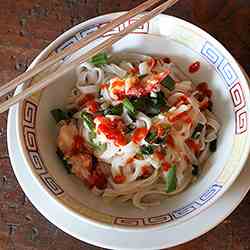 Lobster Noodle with Spicy Scallion Butter