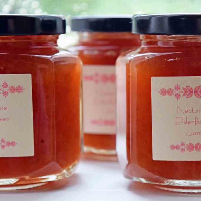 Nectarine Elderflower Jam