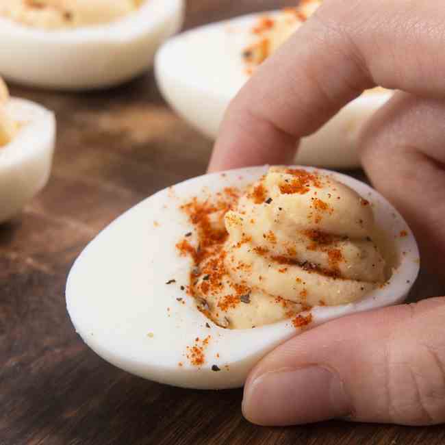 Instant Pot Deviled Eggs