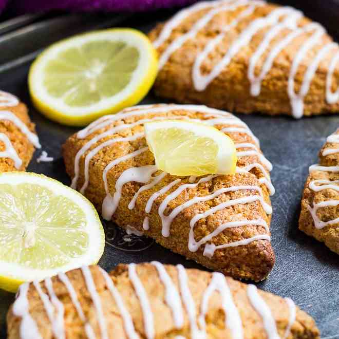 Lemon Drizzle Scones