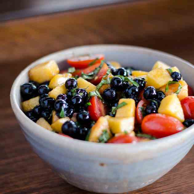 Summery Balsamic Fruit Salad