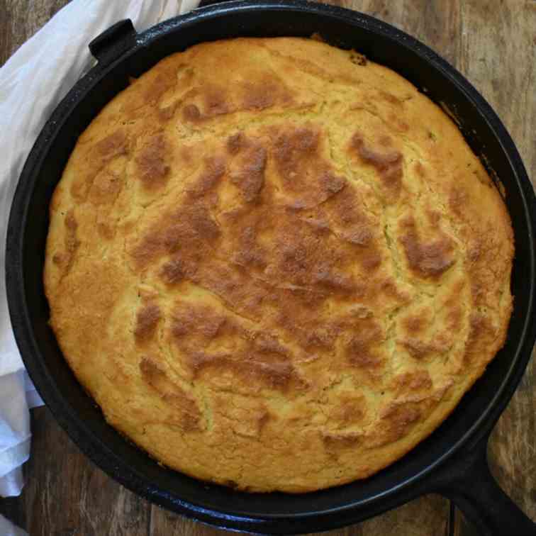 Keto Cornbread (Coconut Flour)