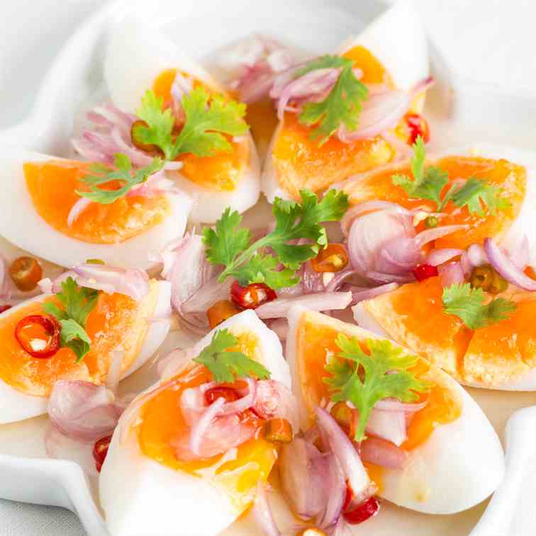 Thai Egg Salad - Yum Kai Tom