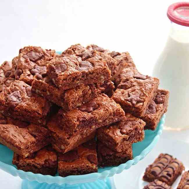 Butterscotch Chocolate Chip Cookie Bars