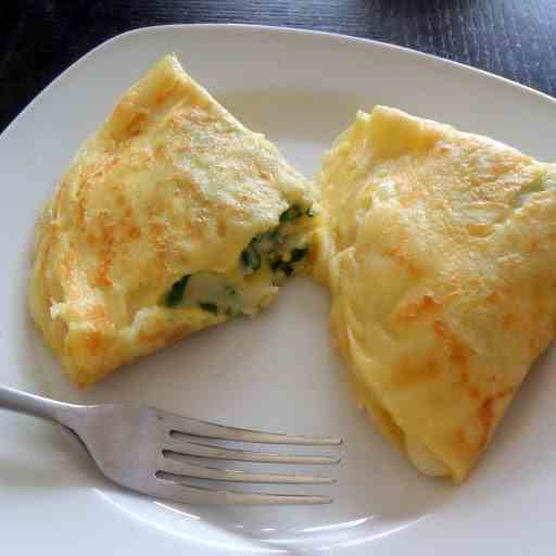 Egg and Cheese Crepes