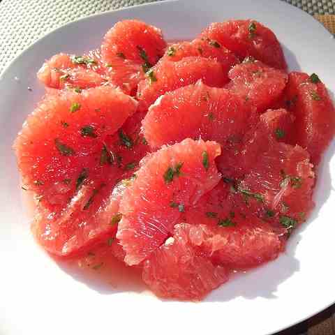 Grapefruit-Mint Salad