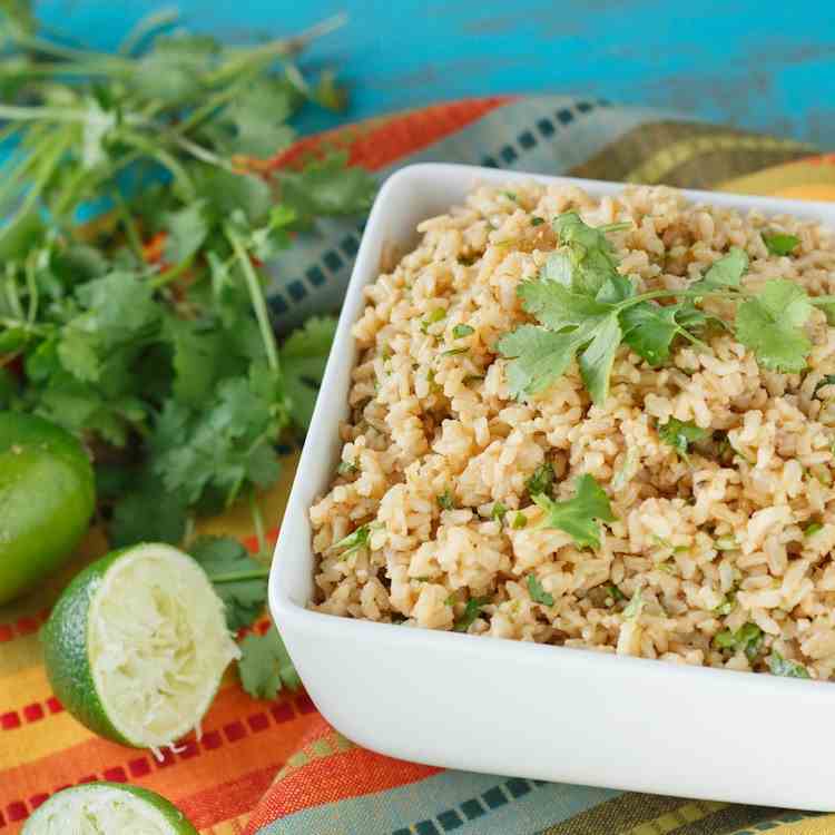 Cilantro Lime Brown Rice