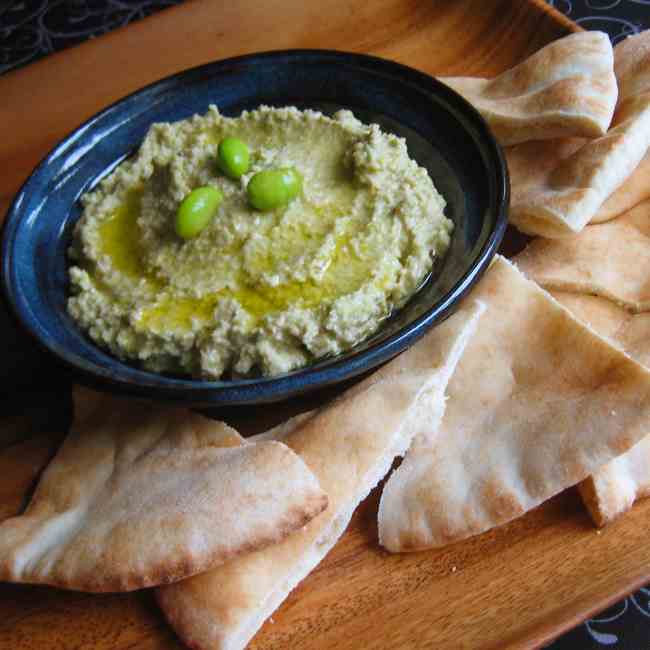 Edamame hummus