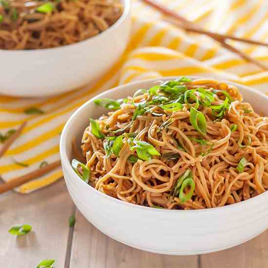 Gluten Free Sticky Garlic Noodles