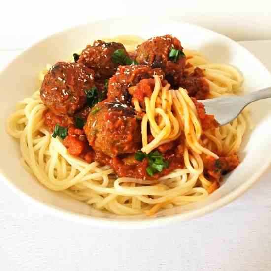 Italian Spaghetti Meatballs