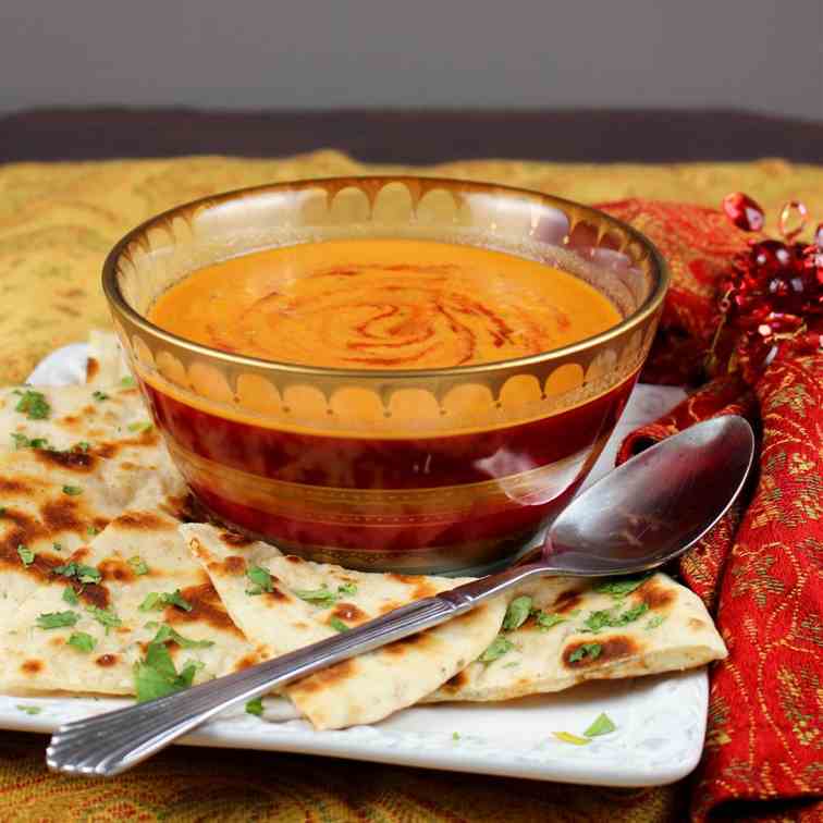 SPICED INDIAN TOMATO SOUP